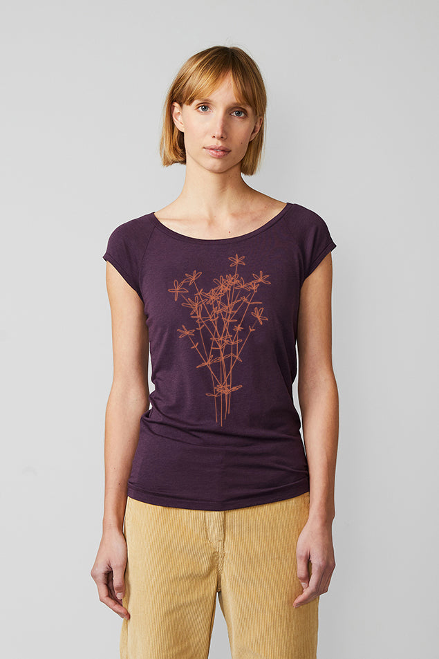 Wildflower Bouquet Eggplant