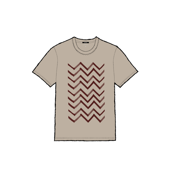 Zigzag Tee Stone