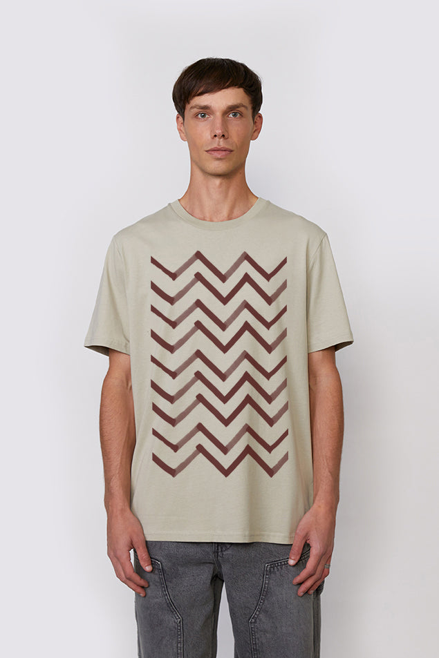 Zigzag Tee Stone