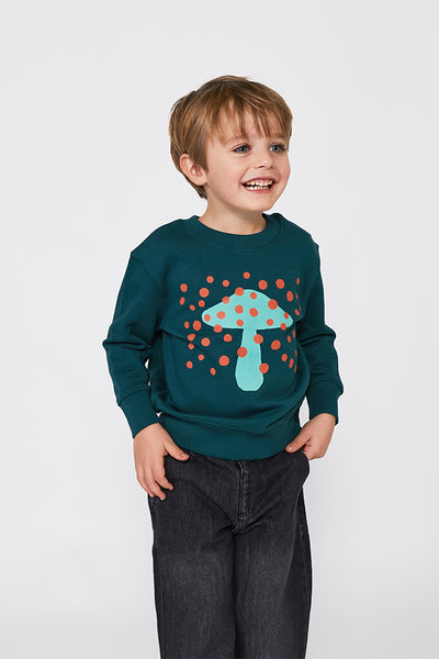 Fly Agaric Glazed Green