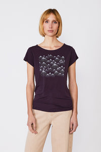 Bergen Dots Dark Grape