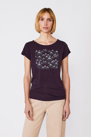 Bergen Dots Dark Grape