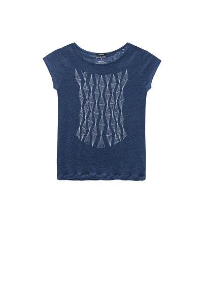 Modern Lace Scandinavian Blue