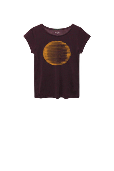 Two Circles Dark Grape
