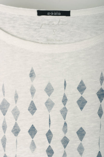 Calcite Curtain Linen White