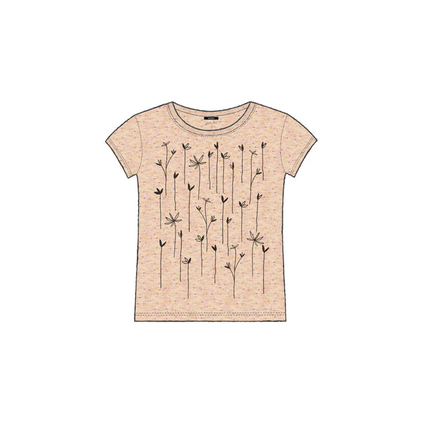 Scribble Flowers Heather Neppy Pink