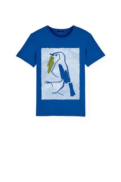 Robin Mid Heather Royal Blue